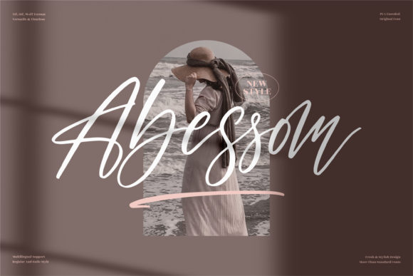 Abessom Script Font: A Stylish and Practical Typeface for Crafters