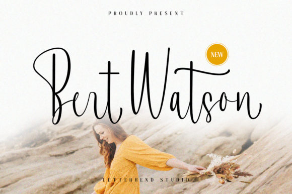 Bert Watson Font: Handwritten Elegance