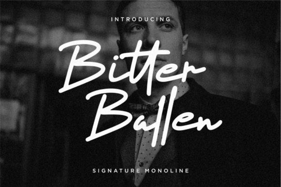 Bitter Ballen Font for Business