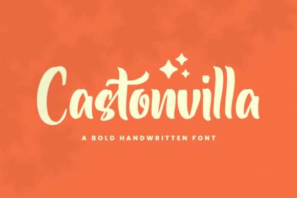 Castonvilla: A Script Font That Brings Craft Projects to Life