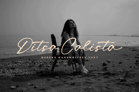 Ditsa Calista: Elegant Script Font