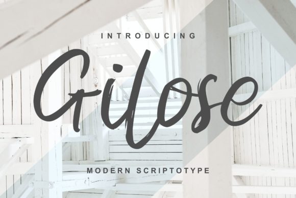 Gilose: A Script Typeface That Elevates Campaign Design