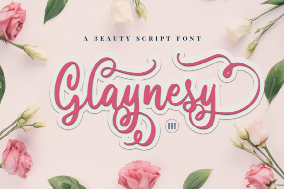 Glaynesy: A Script Font for Web Design