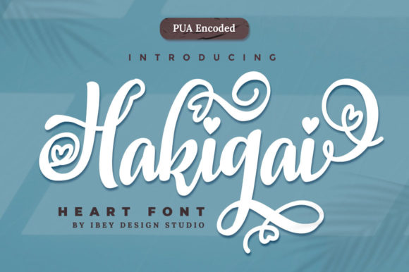 Hakigai: A Delicate Script Font for Elegant Design