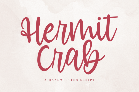 Hermit Crab Font: Playful Script for Editorial Design