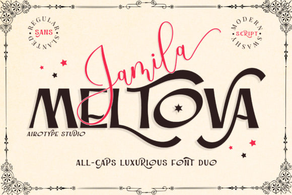 Jamila Meltova: A Beautiful Typeface for Web Designers