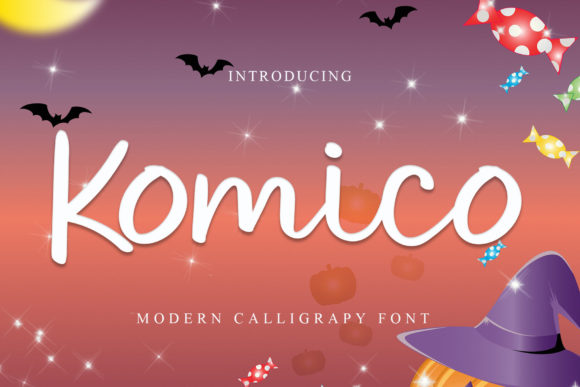 Komico: A Script Font That Shines