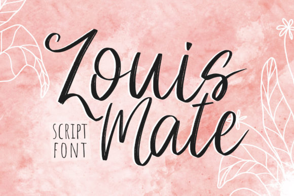 Louis Mate: A Script Font for Elegant Design