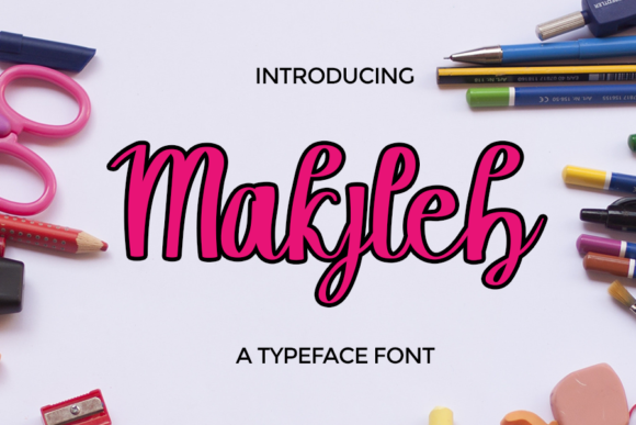 Makjleb: A Script Font That Elevates Editorial Design