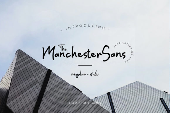 Manchester Sans: A Script Typeface for Web Design