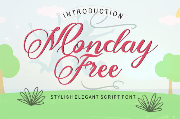 Monday Free Script Font