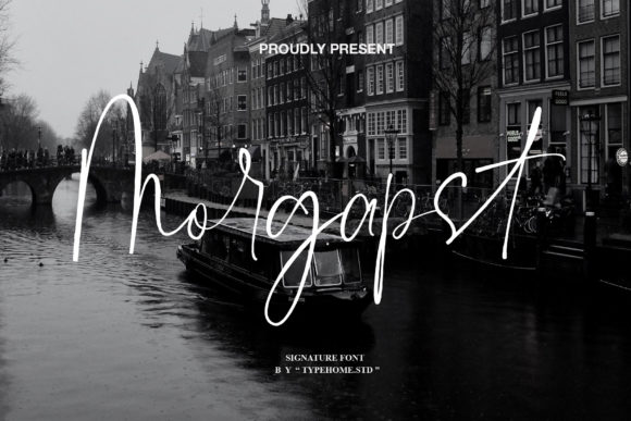 Morgapst: A Relaxed Script Font for Creative Projects