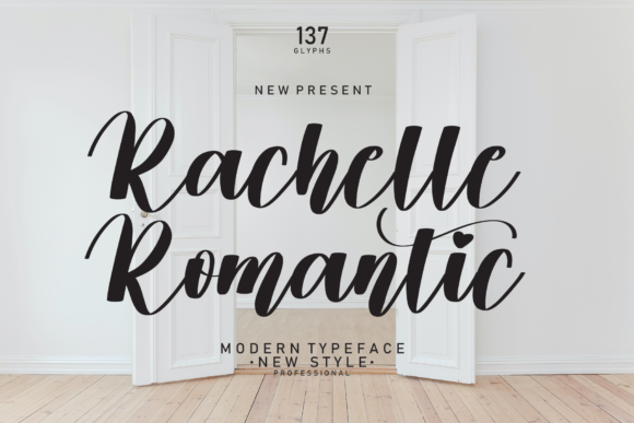 Rachelle Romantic: A Script Font with Soul