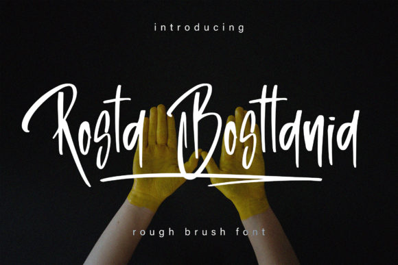 Rosta Bosttania: A Whimsical Script Font