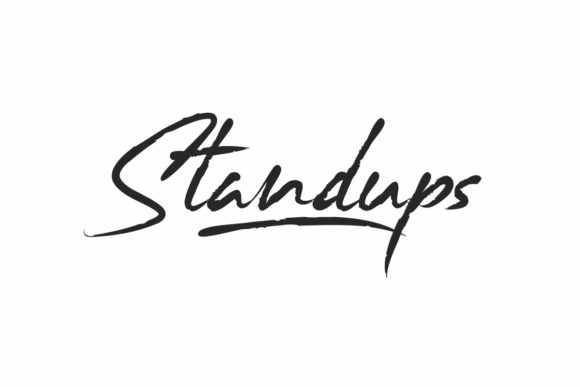 Standups Font for Elegant Design