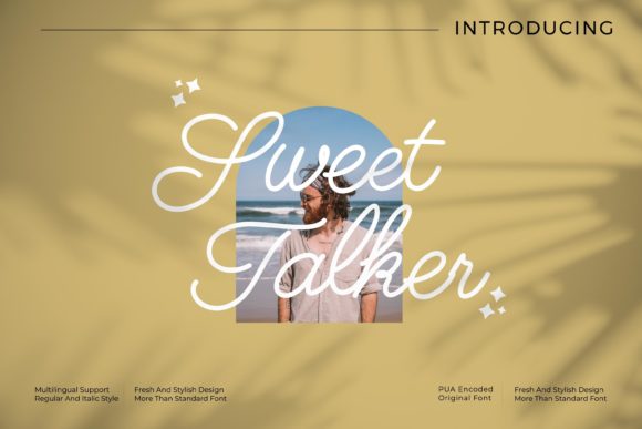 Sweet Talker Font: A Delightful Script for Editorial Design