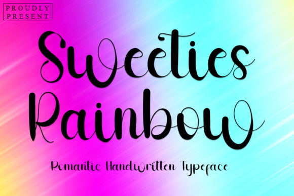 Sweeties Rainbow Font for Bold Campaigns