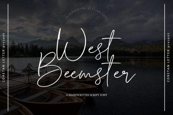 West Beemster: Elegant Script Font